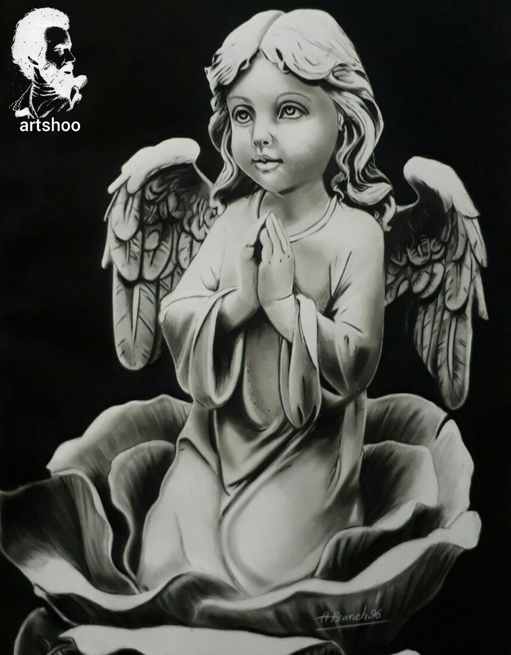 نقاشی سیاه قلم اورژینال